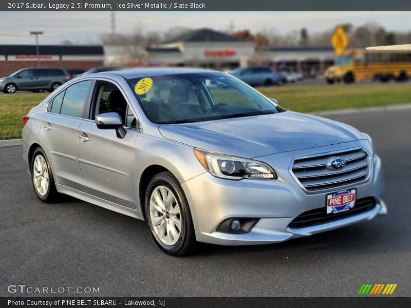 Ice Silver Metallic / Slate Black 2017 Subaru Legacy 2.5i Premium