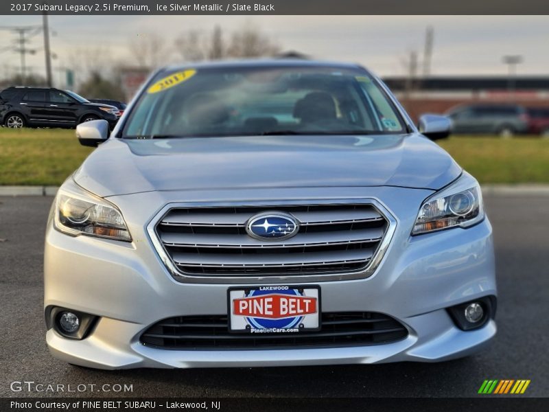 Ice Silver Metallic / Slate Black 2017 Subaru Legacy 2.5i Premium