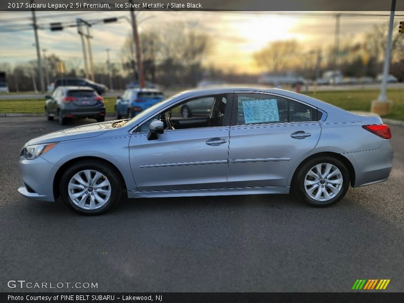 Ice Silver Metallic / Slate Black 2017 Subaru Legacy 2.5i Premium