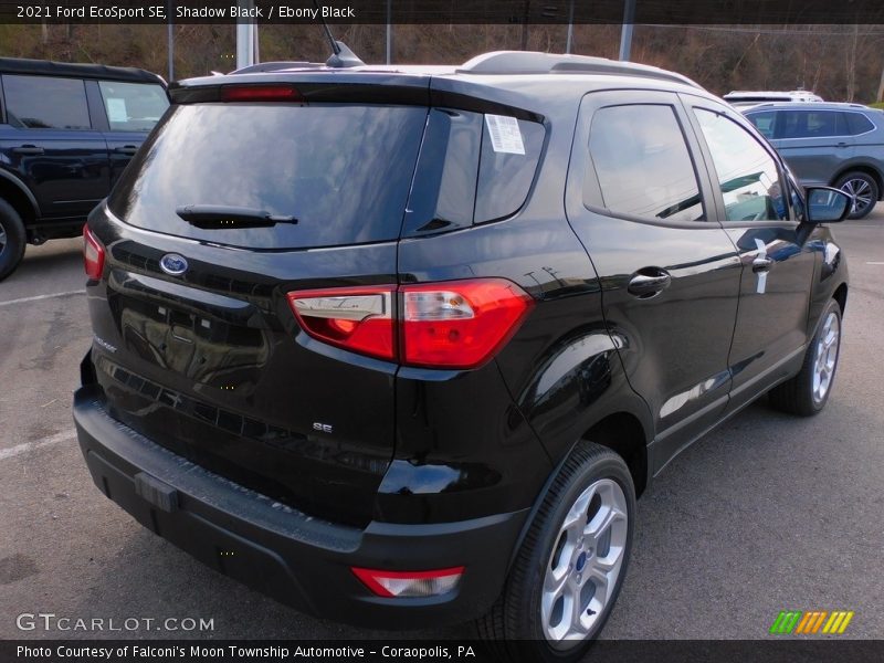Shadow Black / Ebony Black 2021 Ford EcoSport SE