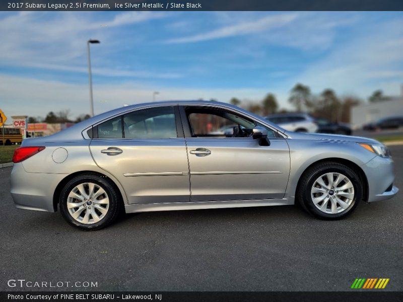 Ice Silver Metallic / Slate Black 2017 Subaru Legacy 2.5i Premium