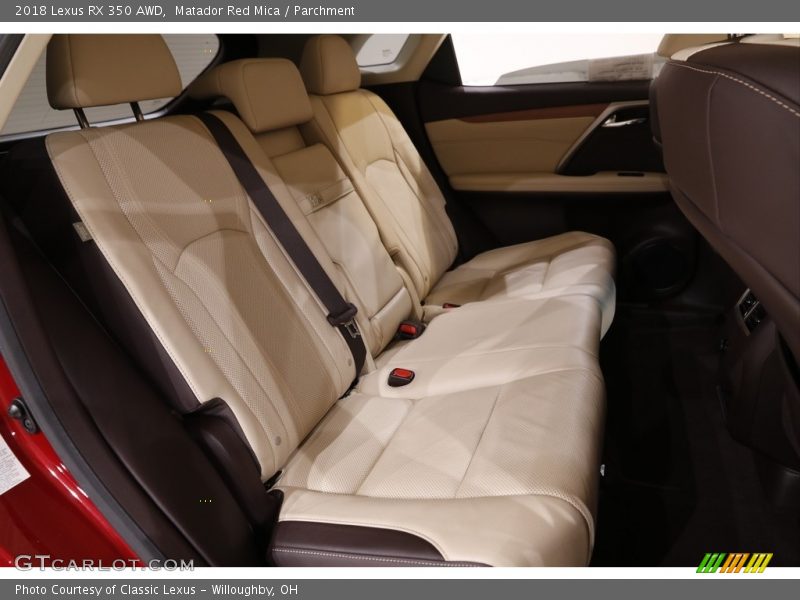 Matador Red Mica / Parchment 2018 Lexus RX 350 AWD
