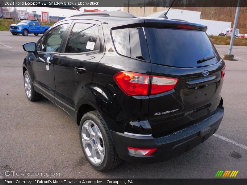 Shadow Black / Ebony Black 2021 Ford EcoSport SE
