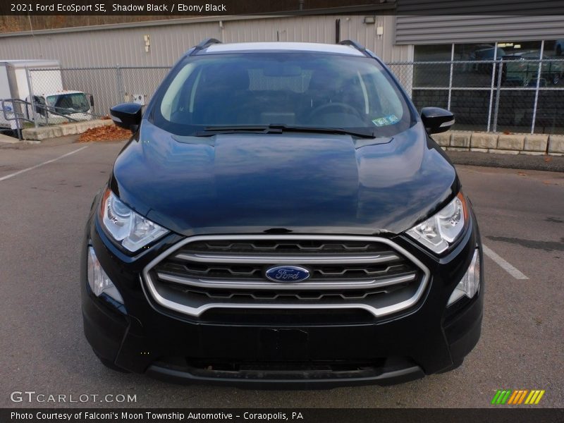 Shadow Black / Ebony Black 2021 Ford EcoSport SE
