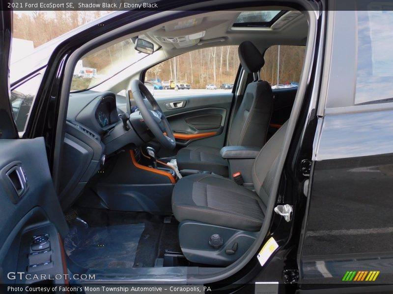 Shadow Black / Ebony Black 2021 Ford EcoSport SE