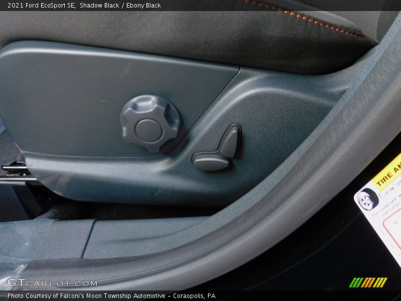 Shadow Black / Ebony Black 2021 Ford EcoSport SE