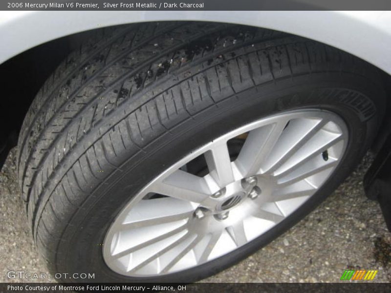 Silver Frost Metallic / Dark Charcoal 2006 Mercury Milan V6 Premier