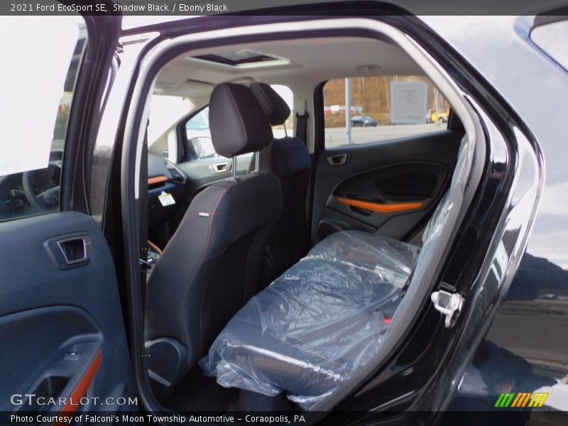 Shadow Black / Ebony Black 2021 Ford EcoSport SE