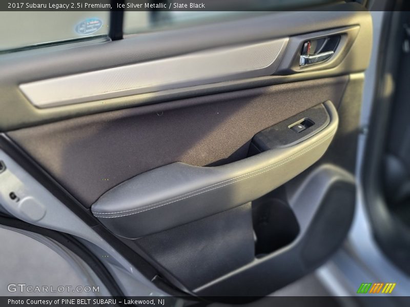 Ice Silver Metallic / Slate Black 2017 Subaru Legacy 2.5i Premium