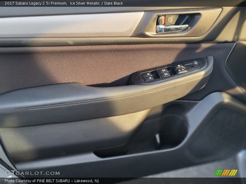Ice Silver Metallic / Slate Black 2017 Subaru Legacy 2.5i Premium