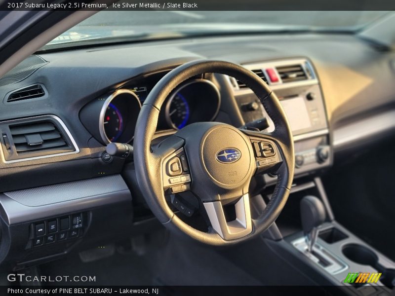 Ice Silver Metallic / Slate Black 2017 Subaru Legacy 2.5i Premium