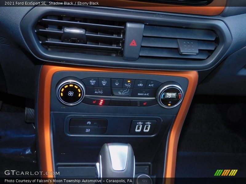 Shadow Black / Ebony Black 2021 Ford EcoSport SE