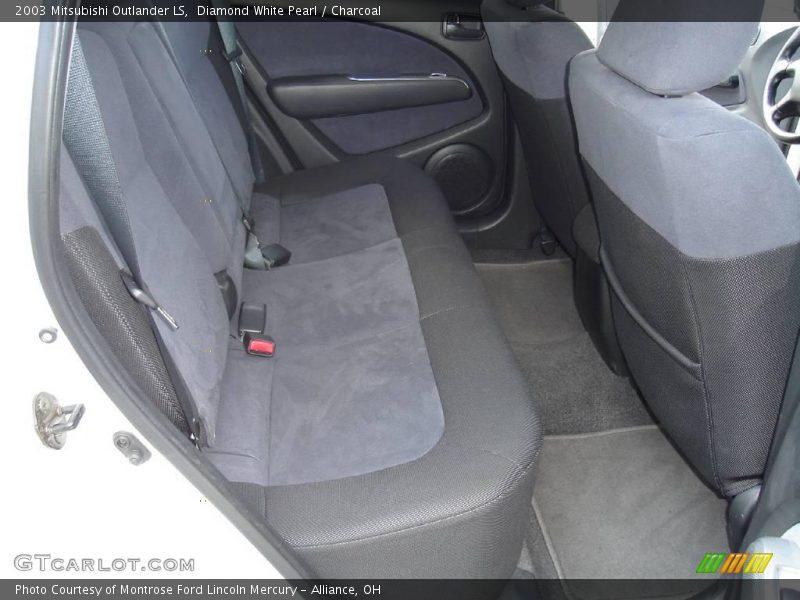 Diamond White Pearl / Charcoal 2003 Mitsubishi Outlander LS