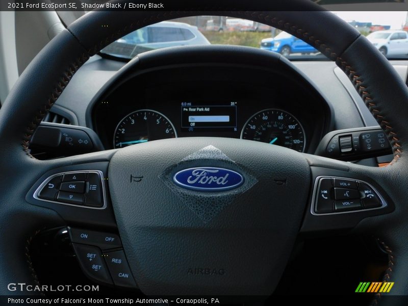 Shadow Black / Ebony Black 2021 Ford EcoSport SE
