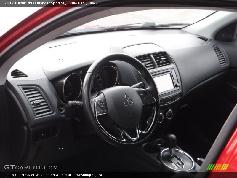 Dashboard of 2017 Outlander Sport SE