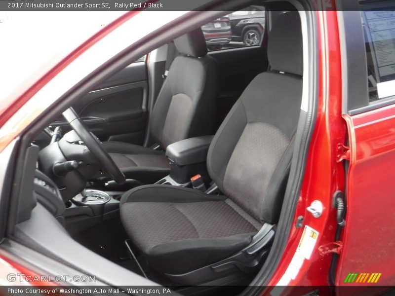 Front Seat of 2017 Outlander Sport SE