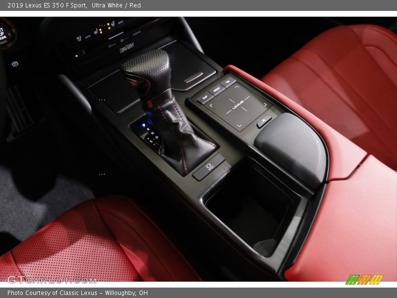 Ultra White / Red 2019 Lexus ES 350 F Sport