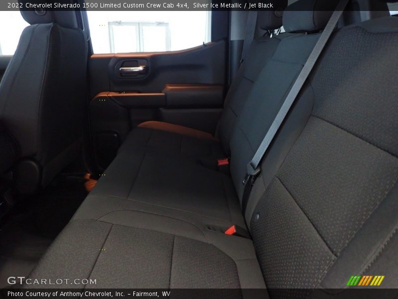 Silver Ice Metallic / Jet Black 2022 Chevrolet Silverado 1500 Limited Custom Crew Cab 4x4