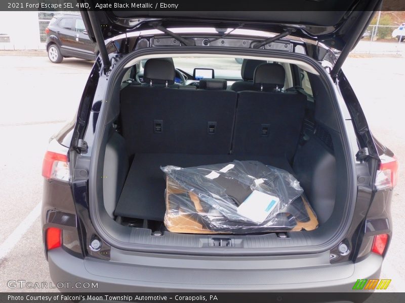 Agate Black Metallic / Ebony 2021 Ford Escape SEL 4WD