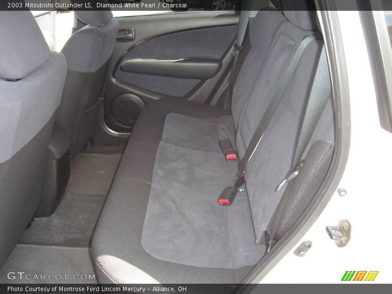 Diamond White Pearl / Charcoal 2003 Mitsubishi Outlander LS