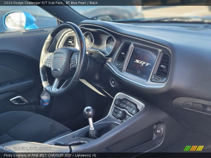 B5 Blue Pearl / Black 2019 Dodge Challenger R/T Scat Pack