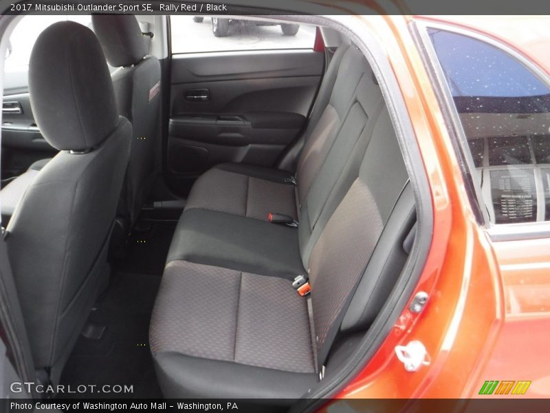 Rear Seat of 2017 Outlander Sport SE