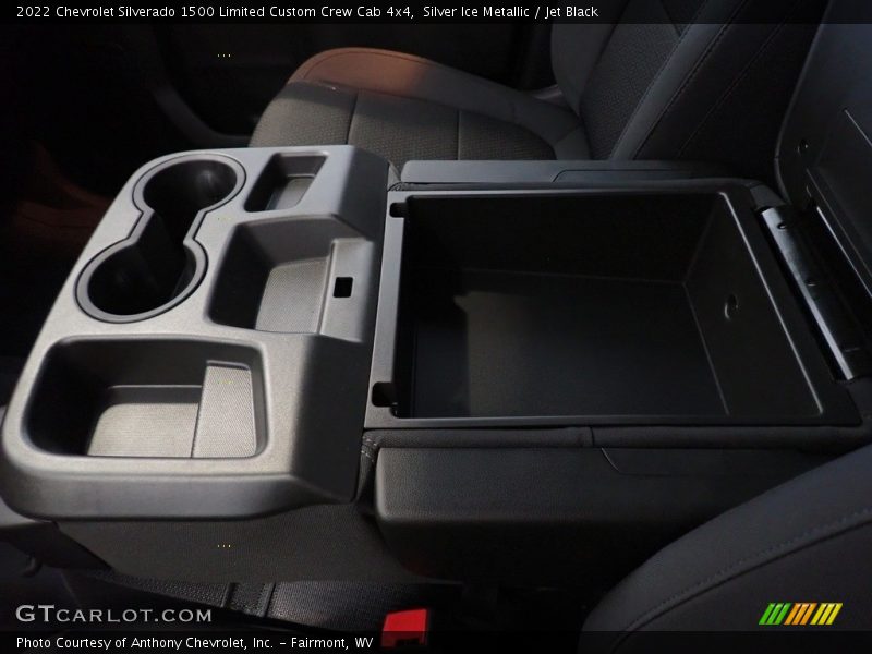 Silver Ice Metallic / Jet Black 2022 Chevrolet Silverado 1500 Limited Custom Crew Cab 4x4