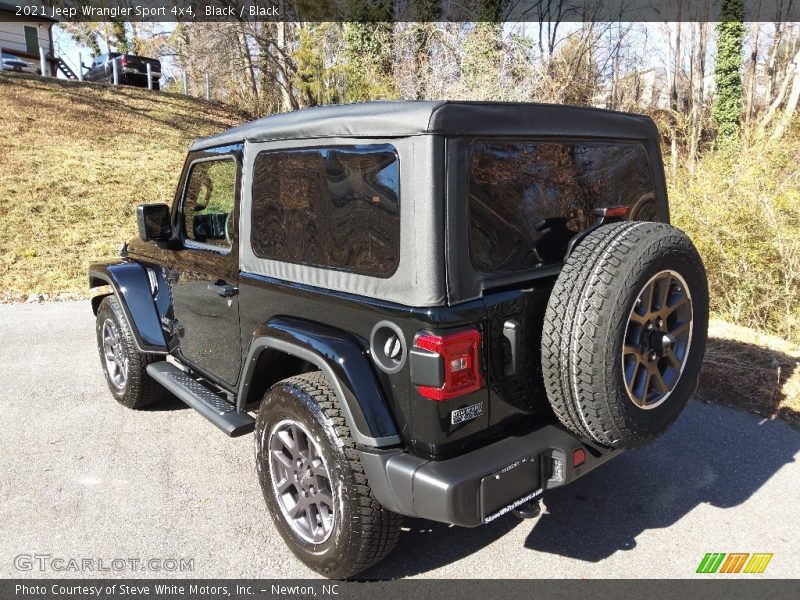 Black / Black 2021 Jeep Wrangler Sport 4x4