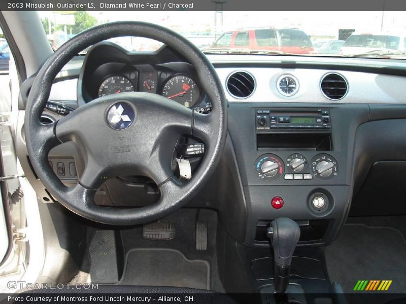 Diamond White Pearl / Charcoal 2003 Mitsubishi Outlander LS