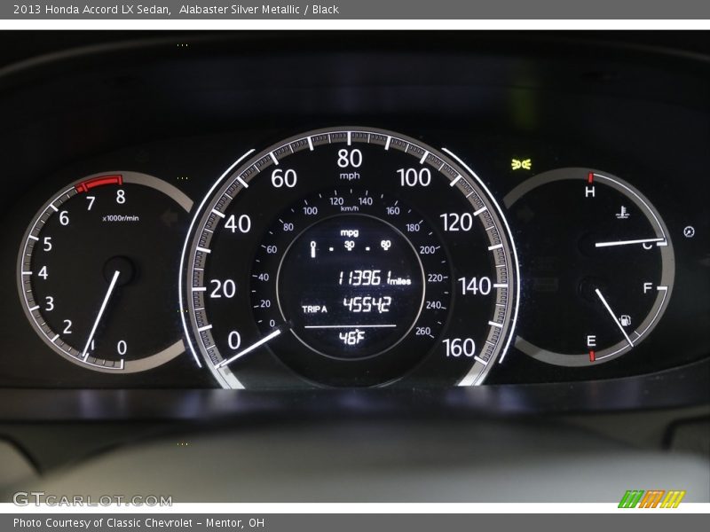  2013 Accord LX Sedan LX Sedan Gauges