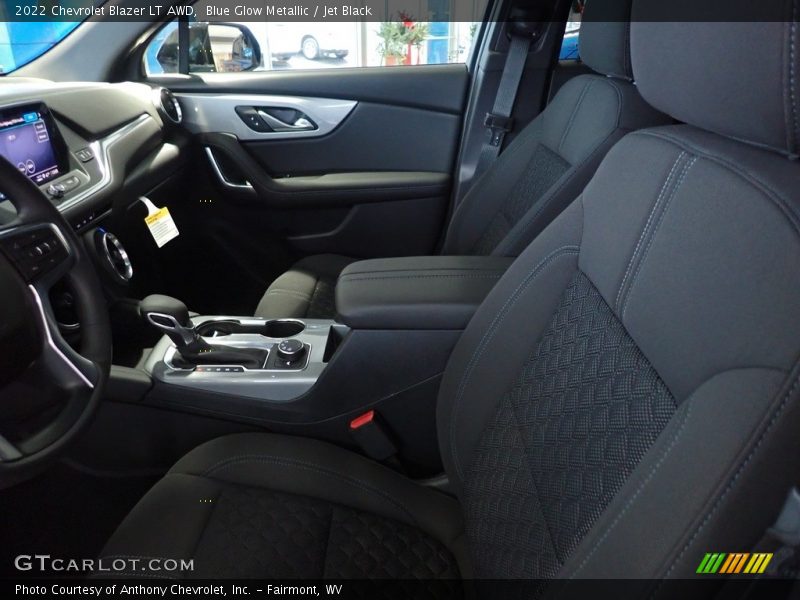 Blue Glow Metallic / Jet Black 2022 Chevrolet Blazer LT AWD