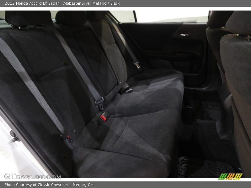 Alabaster Silver Metallic / Black 2013 Honda Accord LX Sedan