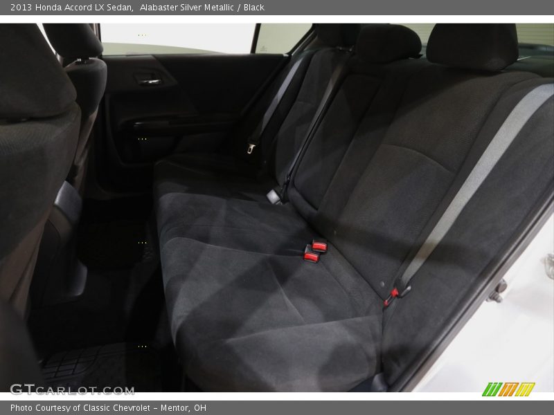 Alabaster Silver Metallic / Black 2013 Honda Accord LX Sedan