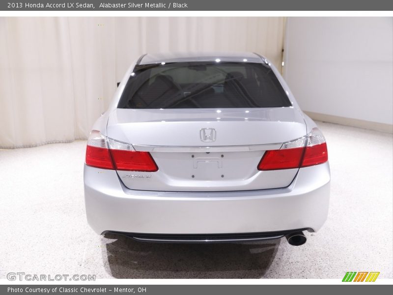 Alabaster Silver Metallic / Black 2013 Honda Accord LX Sedan