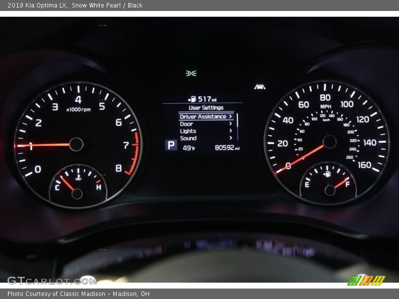 Snow White Pearl / Black 2019 Kia Optima LX
