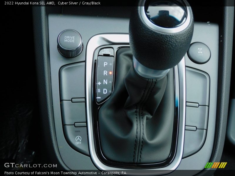 Cyber Silver / Gray/Black 2022 Hyundai Kona SEL AWD