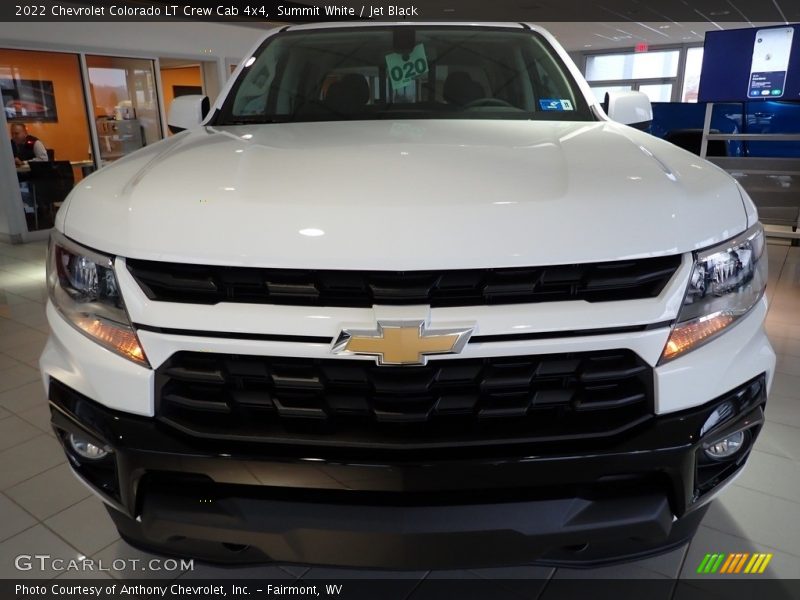 Summit White / Jet Black 2022 Chevrolet Colorado LT Crew Cab 4x4