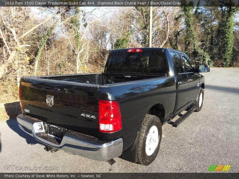 Diamond Black Crystal Pearl / Black/Diesel Gray 2019 Ram 1500 Classic Tradesman Quad Cab 4x4