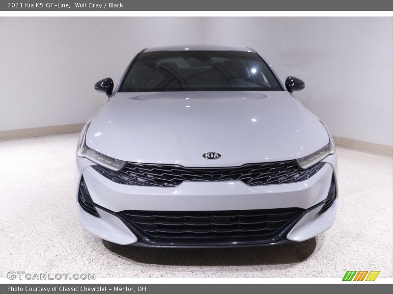 Wolf Gray / Black 2021 Kia K5 GT-Line