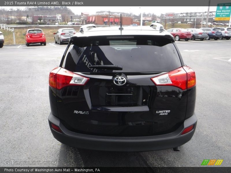 Black / Black 2015 Toyota RAV4 Limited AWD