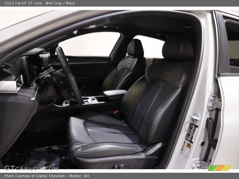 Wolf Gray / Black 2021 Kia K5 GT-Line