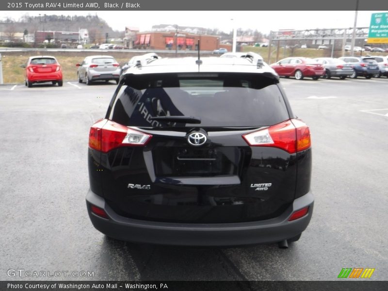 Black / Black 2015 Toyota RAV4 Limited AWD