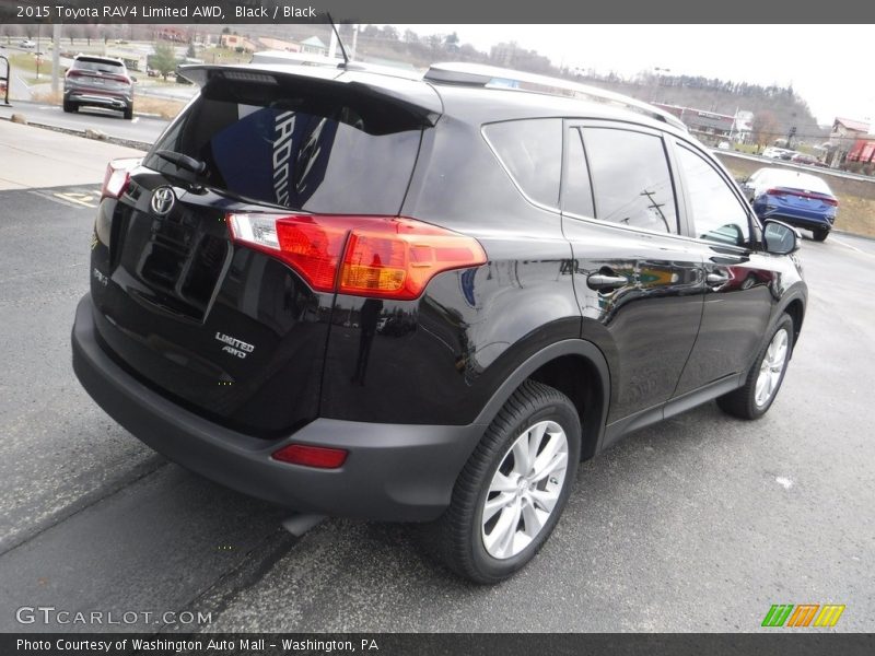 Black / Black 2015 Toyota RAV4 Limited AWD