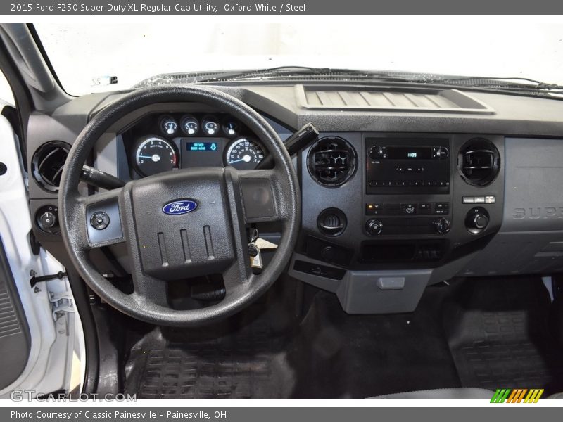 Oxford White / Steel 2015 Ford F250 Super Duty XL Regular Cab Utility