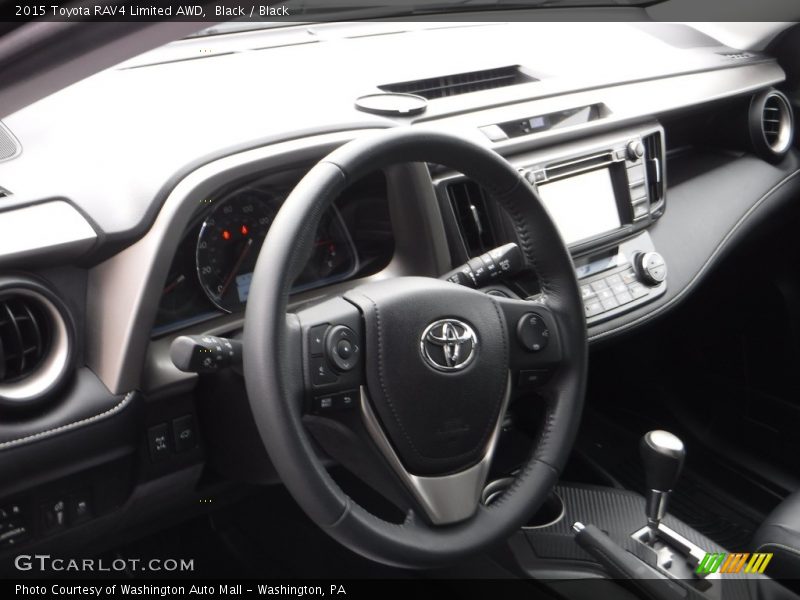 Black / Black 2015 Toyota RAV4 Limited AWD