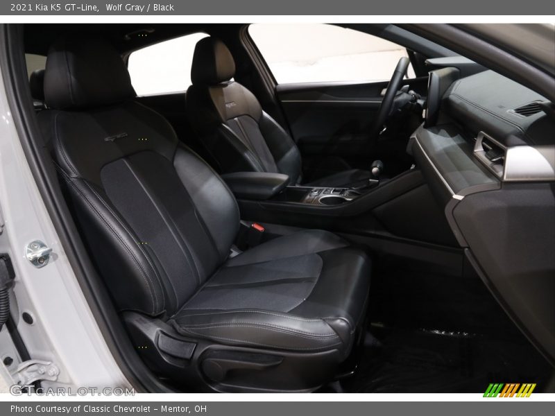 Wolf Gray / Black 2021 Kia K5 GT-Line