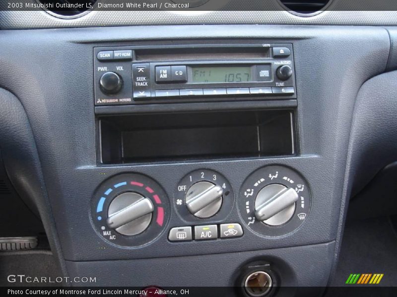 Diamond White Pearl / Charcoal 2003 Mitsubishi Outlander LS