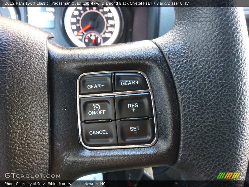 Diamond Black Crystal Pearl / Black/Diesel Gray 2019 Ram 1500 Classic Tradesman Quad Cab 4x4