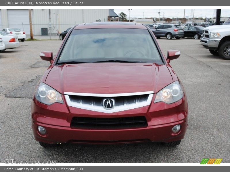Moroccan Red Pearl / Taupe 2007 Acura RDX