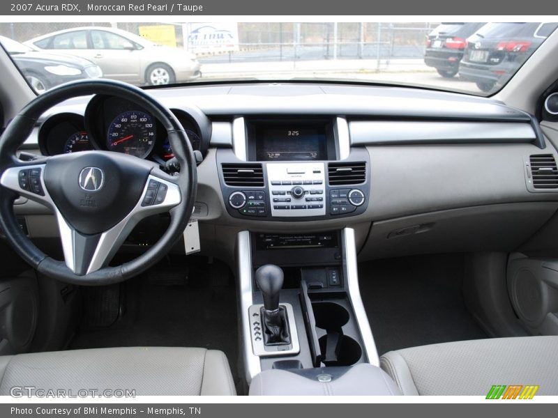 Moroccan Red Pearl / Taupe 2007 Acura RDX